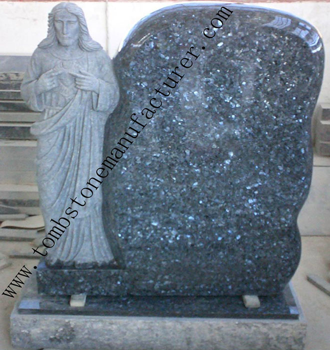 Jesus carving headstone1